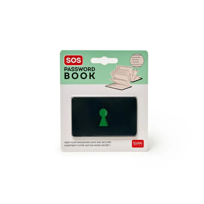 Legami SOS Password Book