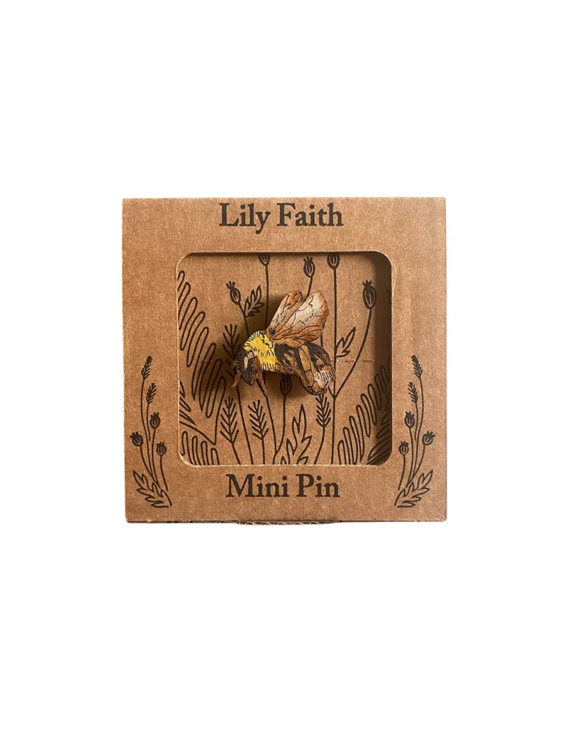 Lily Faith Bee Pin Brooch