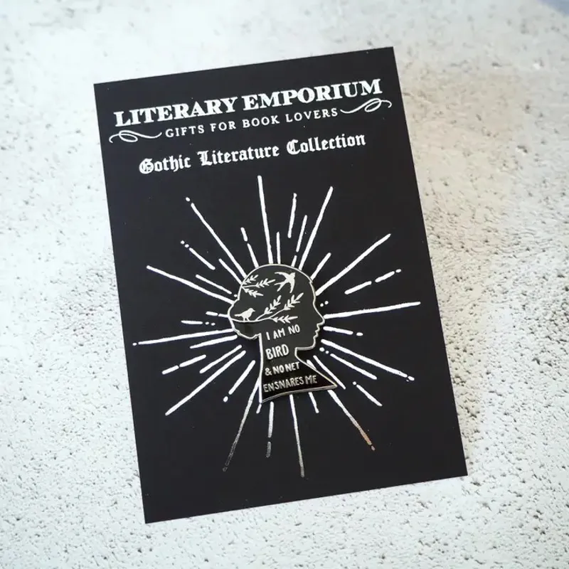 Literary Emporium Jane Eyre Bronte Pin