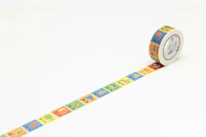 MT Washi Tape Alphabet N-Z