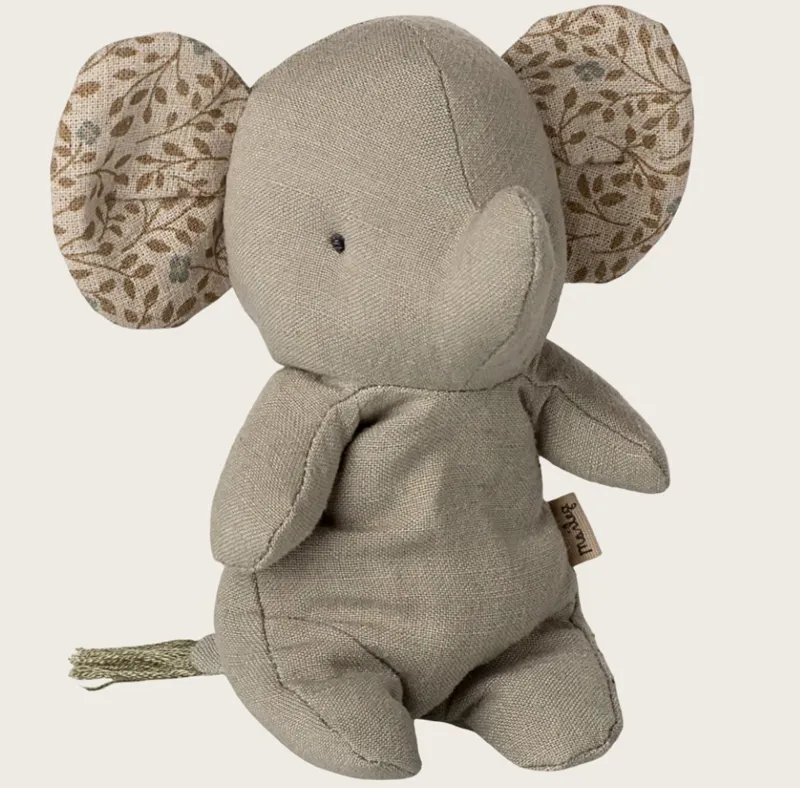 Maileg Safari Friends Mini Elephant Iron Grey