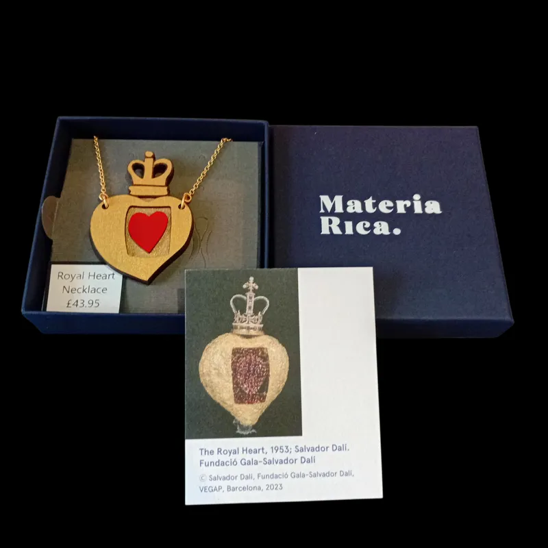 Materia Rica Royal Hearts Necklace