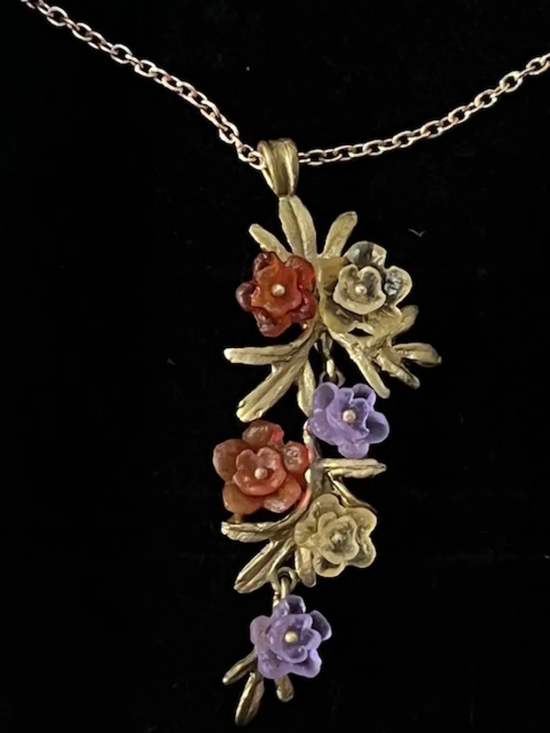 Michael Michaud Crysanthemum  Pendant
