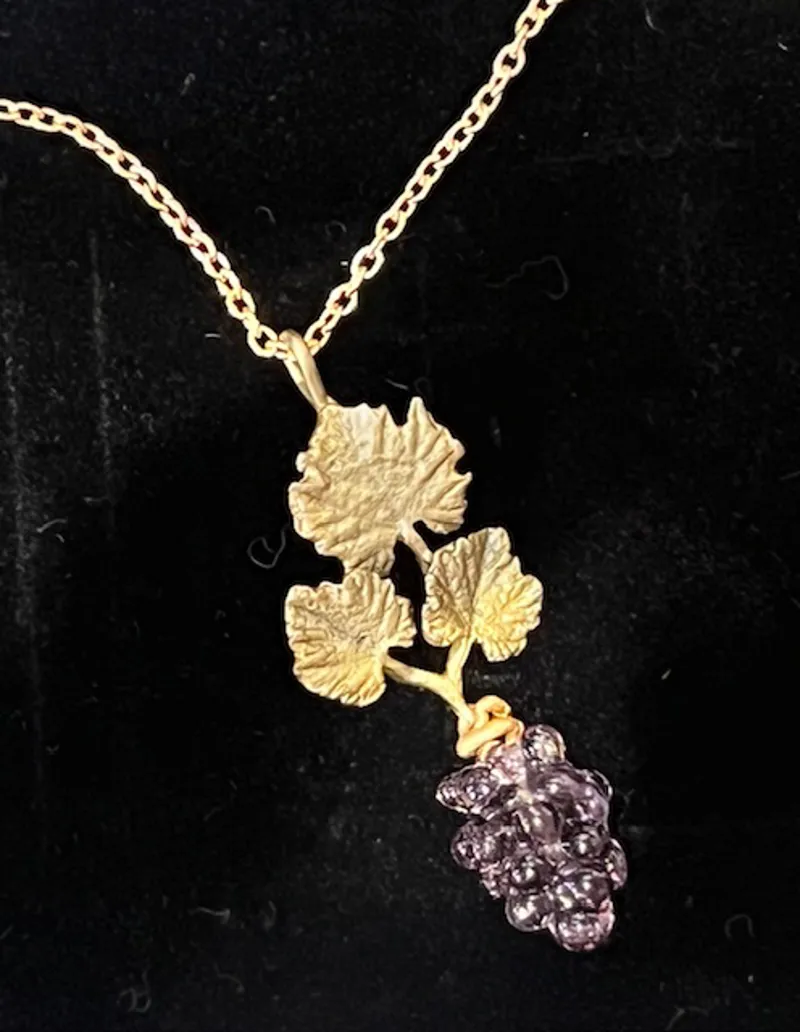 Michael Michaud Wild Grape Vine Necklace