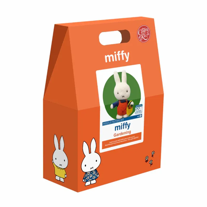 Crafty Kit Company Miffy Gardening Felting Kit