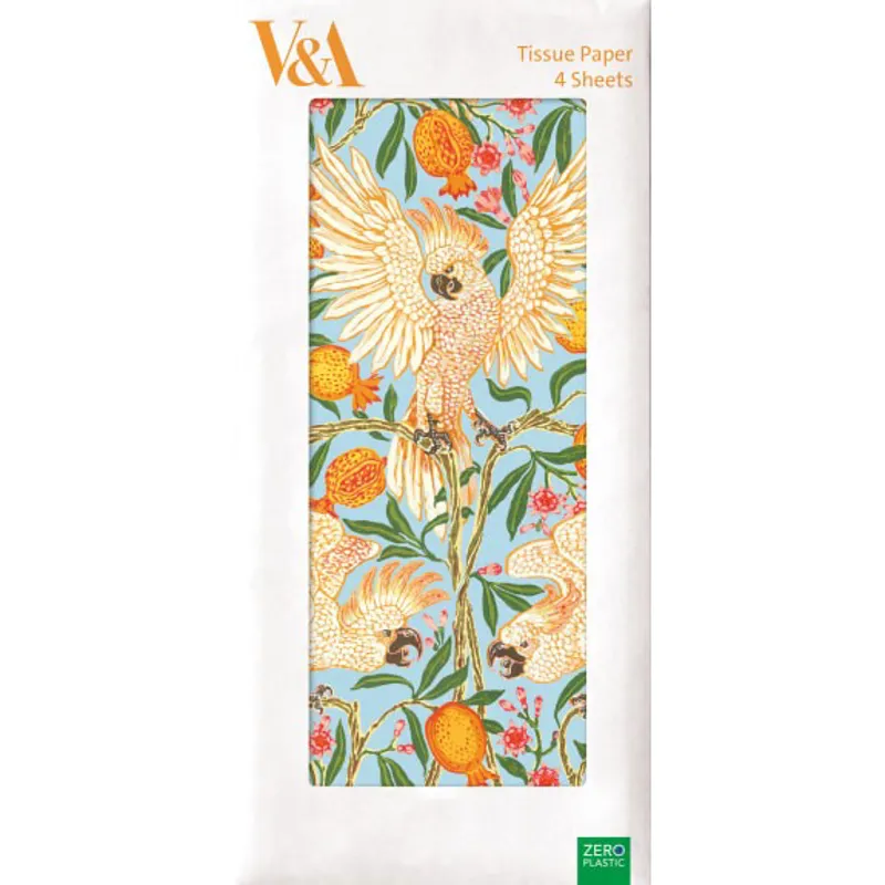 Museums And Galleries Cockatoo and Pomegranate Tissue Paper