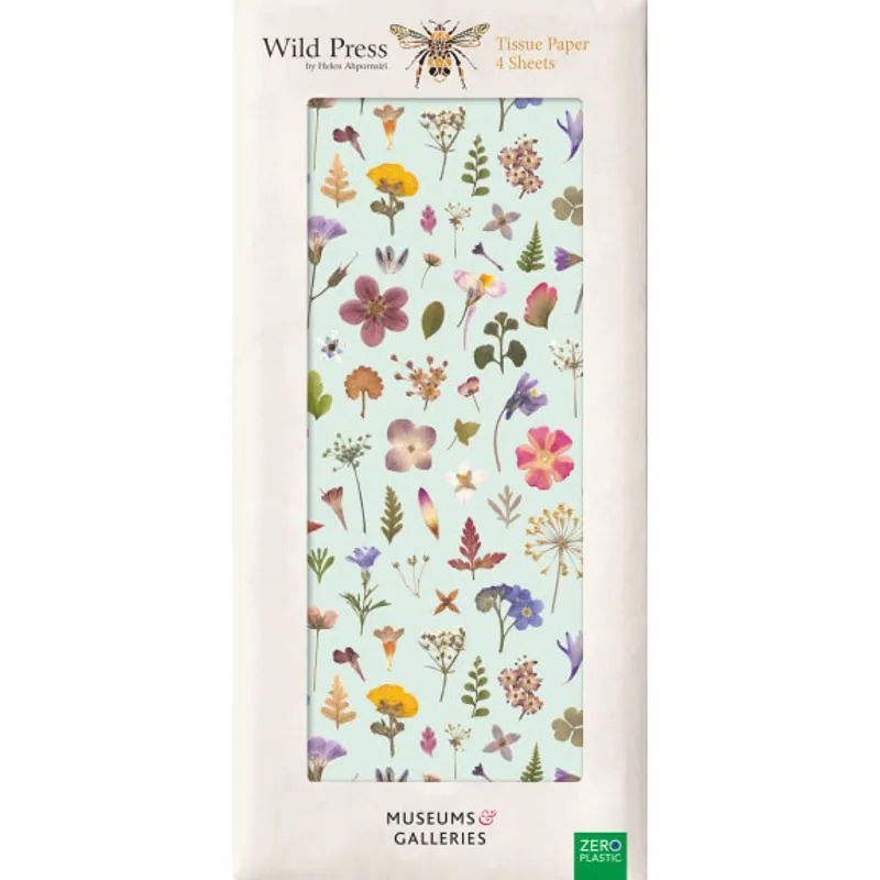 Museums And Galleries Mint Meadow Tissue Paper
