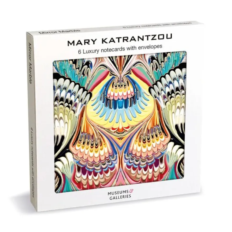 Museums And Galleries Mirror Marble Notecards