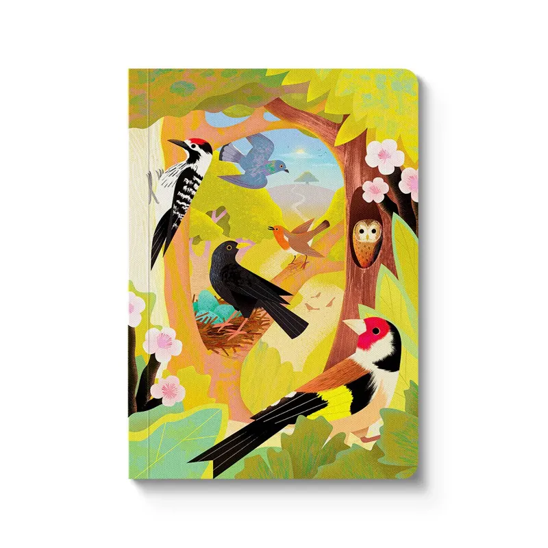 Ohh Deer British Birds Notebook