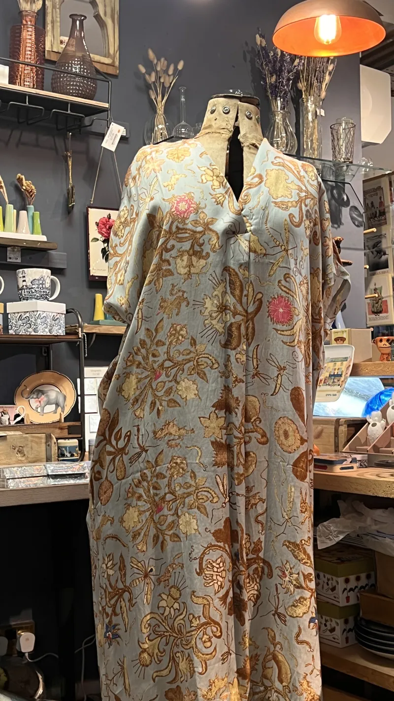 One Hundred Stars Shift Dress - Grey Rose