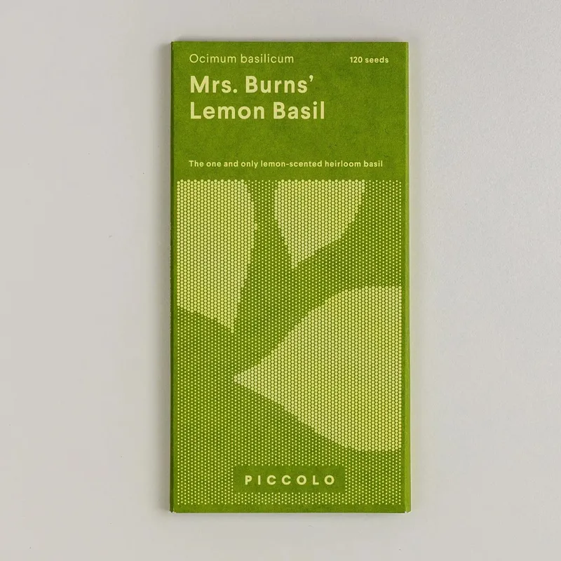 Piccolo BASIL Mrs Burns Lemon