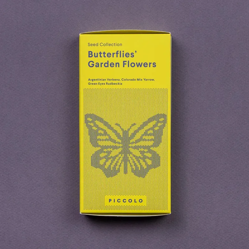 Piccolo BUTTERFLIES FLOWERS Seed Collection