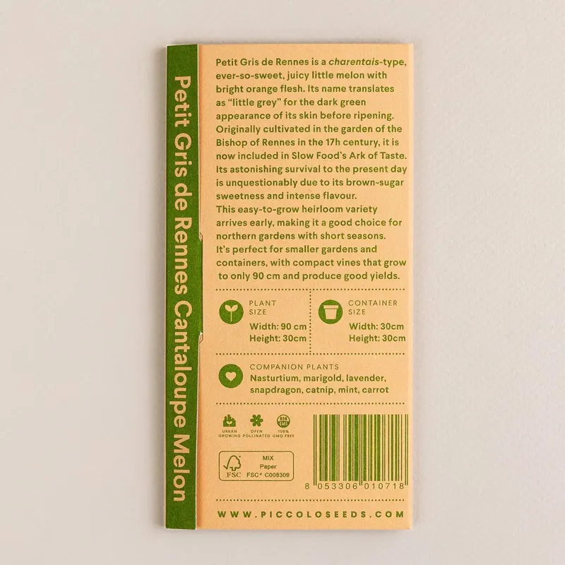 Piccolo Melon Petit Gris de Rennes-1
