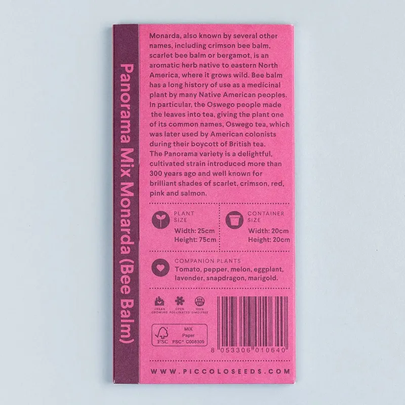 Piccolo MONARDA Panorama Mix-1