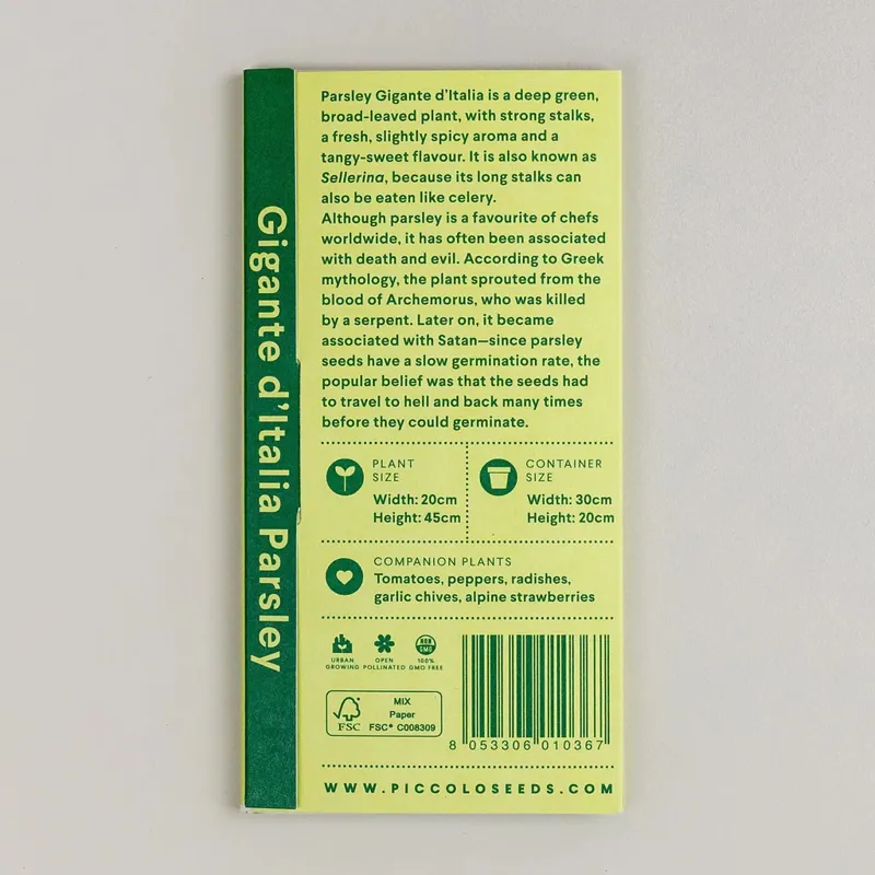 Piccolo PARSLEY Gigante d'Italia-1