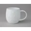 Repeat Repeat Plum Bone China Mug Flax