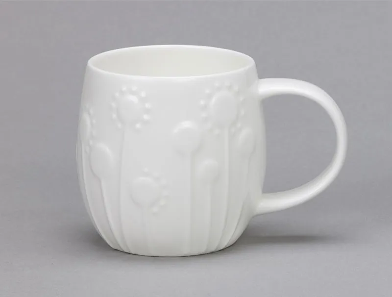 Repeat Repeat Plum Bone China Mug Lollipop