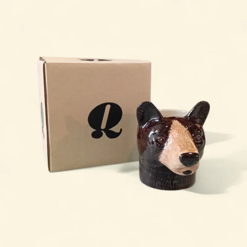 Quail Mini Pot Black Bear