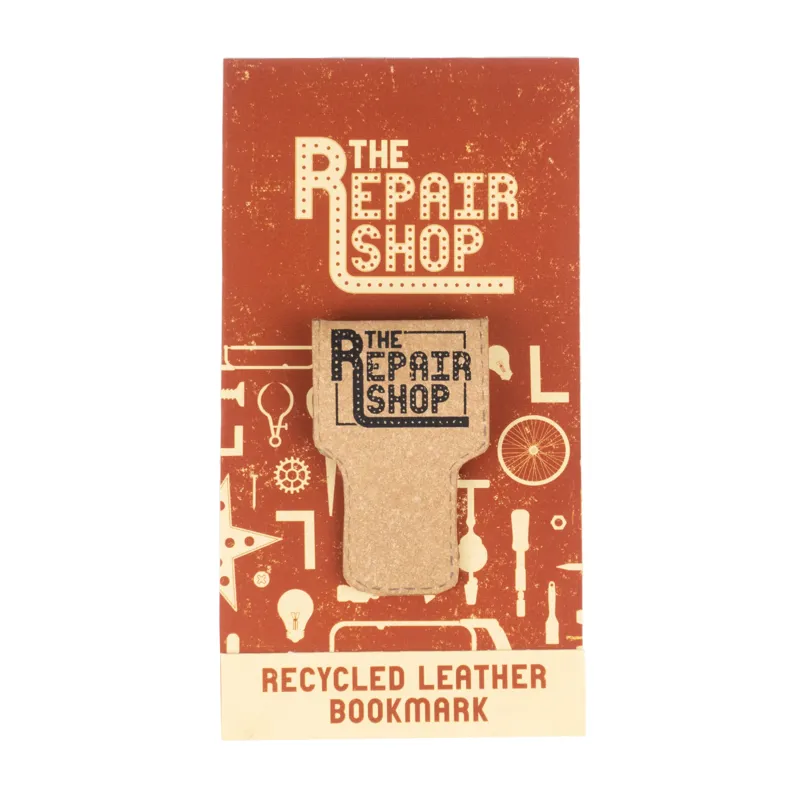 The Repair Shop Magnetic Recycled Leather Bookmark