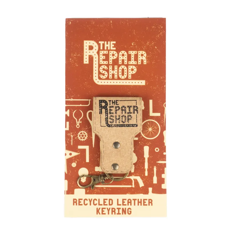 The Repair Shop Recycled Leather Keyring