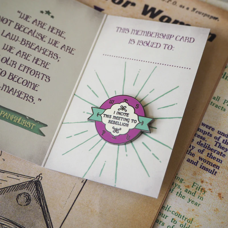 Literary Emporium Rebellion Pin-1