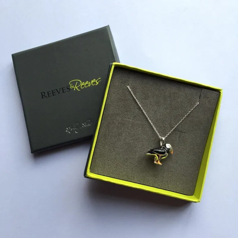 Reeves And Reeves Puffin Necklace-1