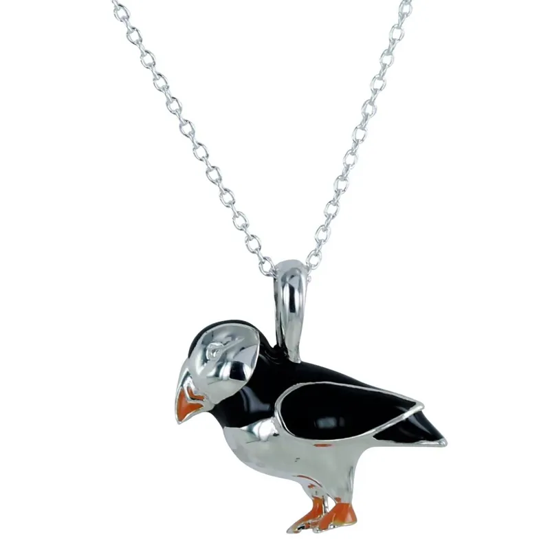 Reeves And Reeves Puffin Necklace