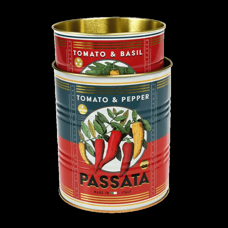 Rex Set of 2 Medium Tins - Passata-1