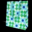 Rex Shopping Bag Blue and Green Daisy