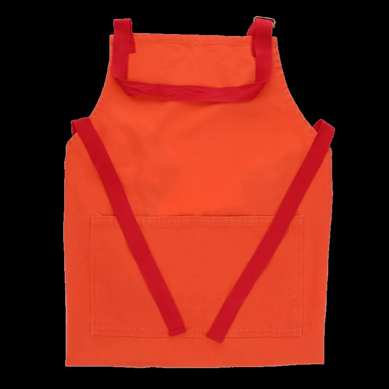 Rex Two Tone Utility Apron Coral