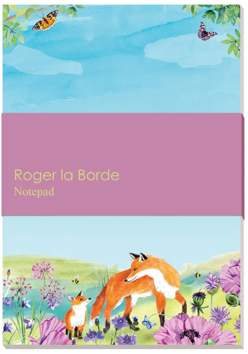 Roger La Borde Notepad - Sunny and Wild