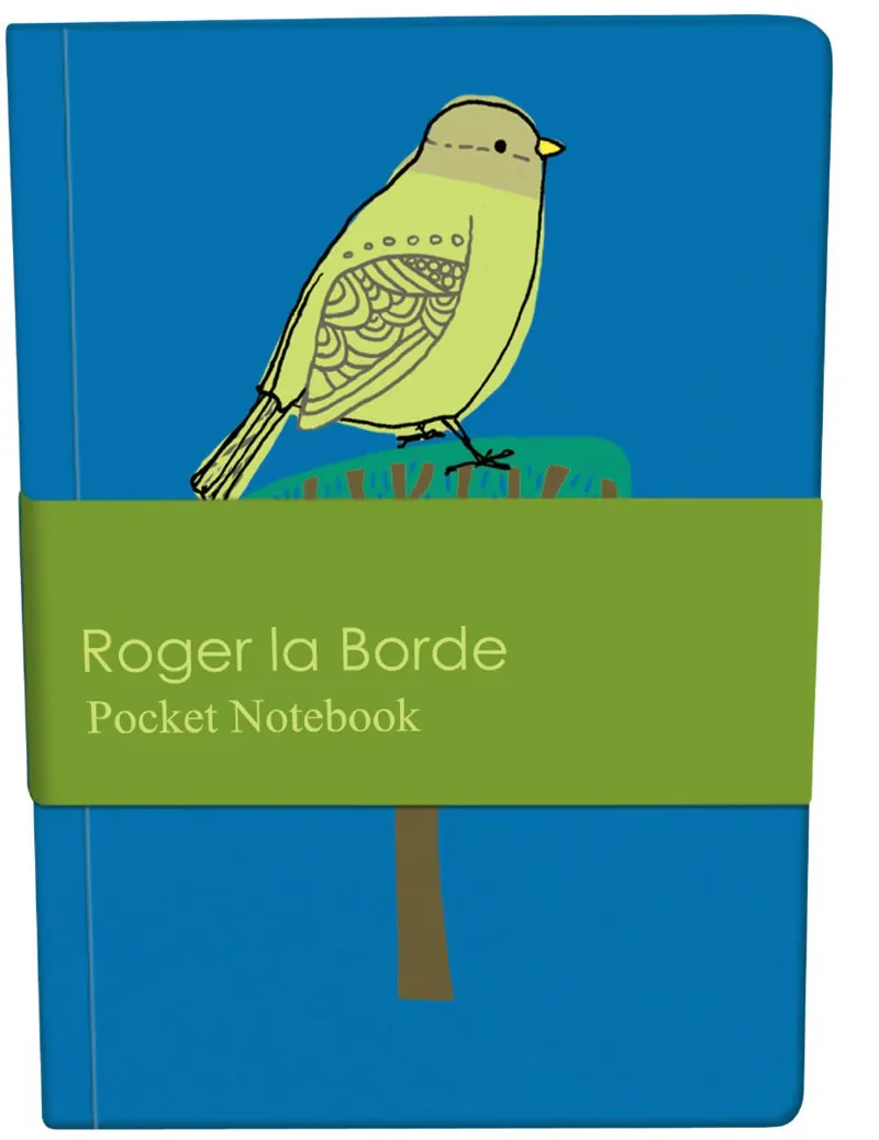 Roger La Borde Pocket Notebook - Modern Birds