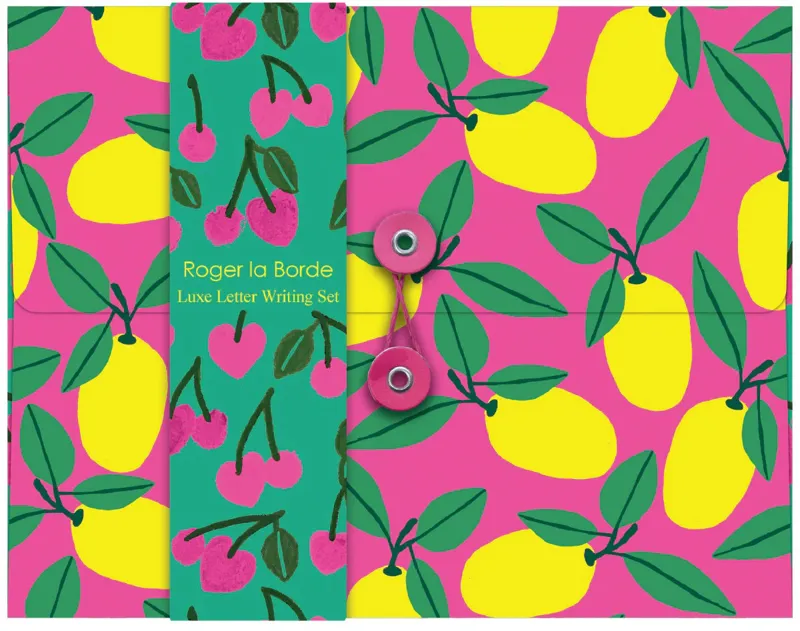 Roger La Borde Writing Set - Cute Fruit