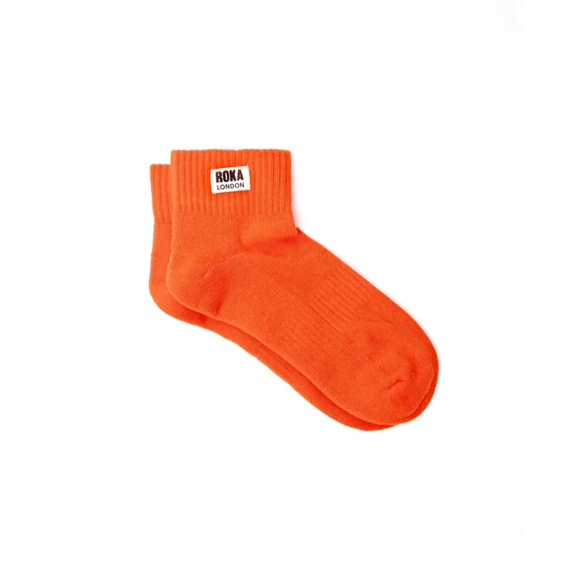 Roka Wembley Womens Socks - Jaffa Orange