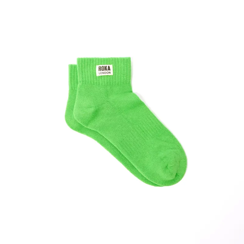 Roka Wembley Womens Socks - Online Lime