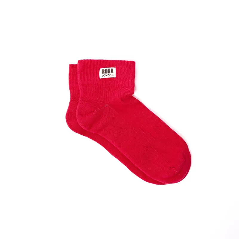 Roka Wembley Womens Socks - Scarlet