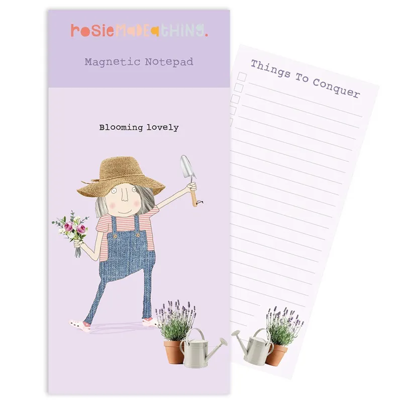 Rosie Made A Thing Blooming Lovely Magnetic Notepad