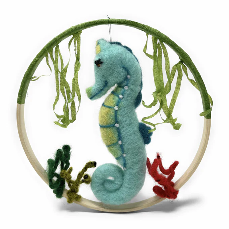 Crafty Kit Company Seahorse Felting Kit-1