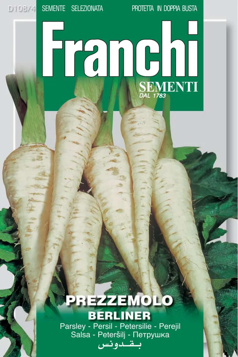 Seeds Of Italy Hamburg Parsley Root Berliner Seeds