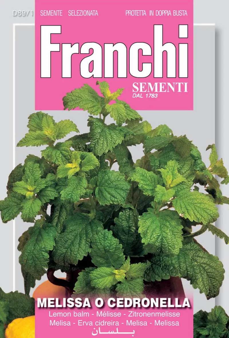 Seeds Of Italy Lemon Balm Seeds