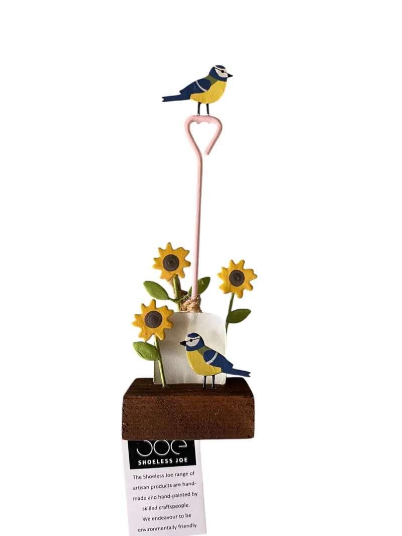 Shoeless Joe Bird on Spade Decoration-2