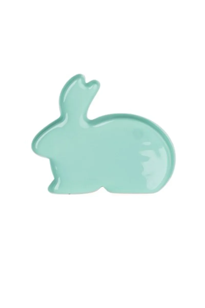 Shoeless Joe Mint Bunny Shaped Tray