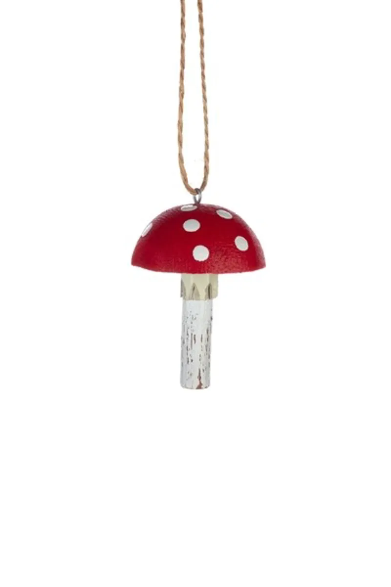 Shoeless Joe Tall Wooden Toadstool