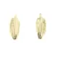Reeves and Reeve Small Feather Stud Earrings - Gold