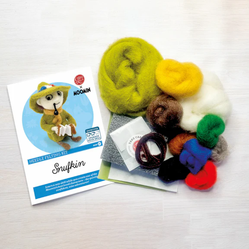 Crafty Kit Company Snufkin Felting Kit-2