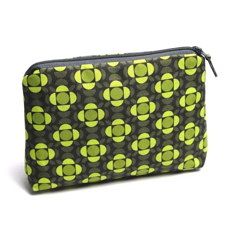 Storigraphic Large Zipped Pouch Boho Green 3