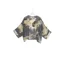 One Hundred Stars Short Kimono Top - Slate Stork