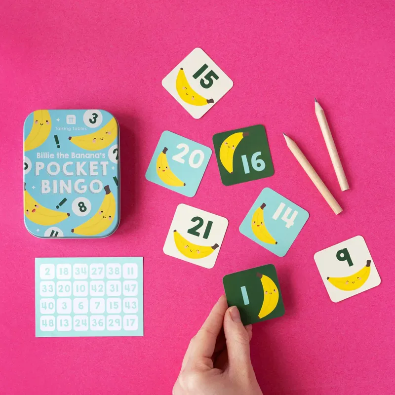 Talking Tables Bille the Bannana's Pocket Bingo-1