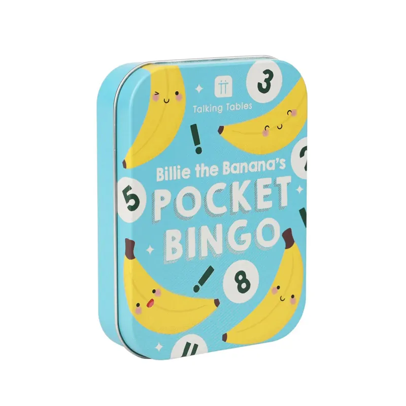 Talking Tables Bille the Bannana's Pocket Bingo