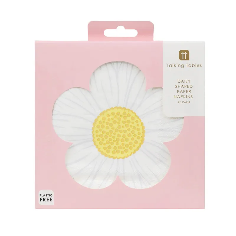 Talking Tables Mellow Daisy Paper Napkins